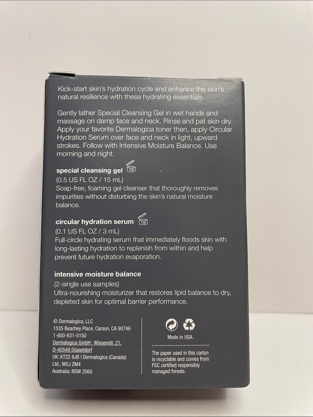 NIB dermalogica Hydration Set - Picture 2 of 2